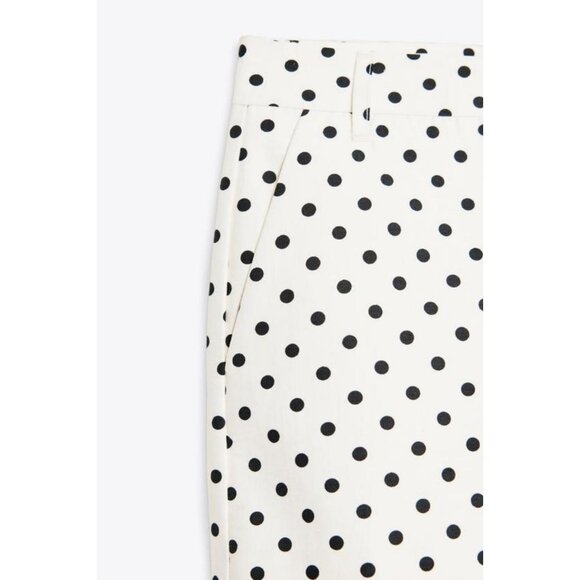 ZARA MINI POLKA DOT SHORTS - Picture 5 of 5